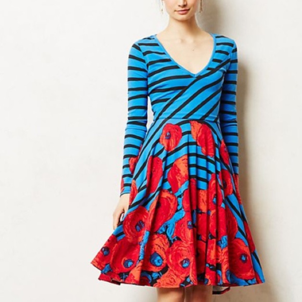 Rare Tracy Reese Coquelicot Dress - Size XS